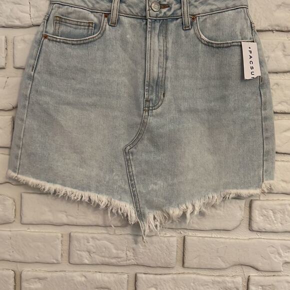 NWT Pacsun denim skirt size 26 (2) - Picture 3 of 9